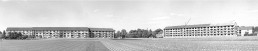 Historische Wohngebäude in ländlicher Umgebung