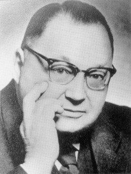 Historisches Porträt eines Mannes mit Brille