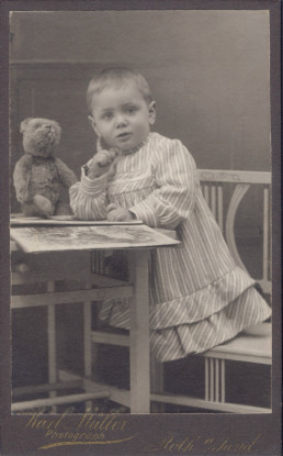 Wilhelm Sander als Kind